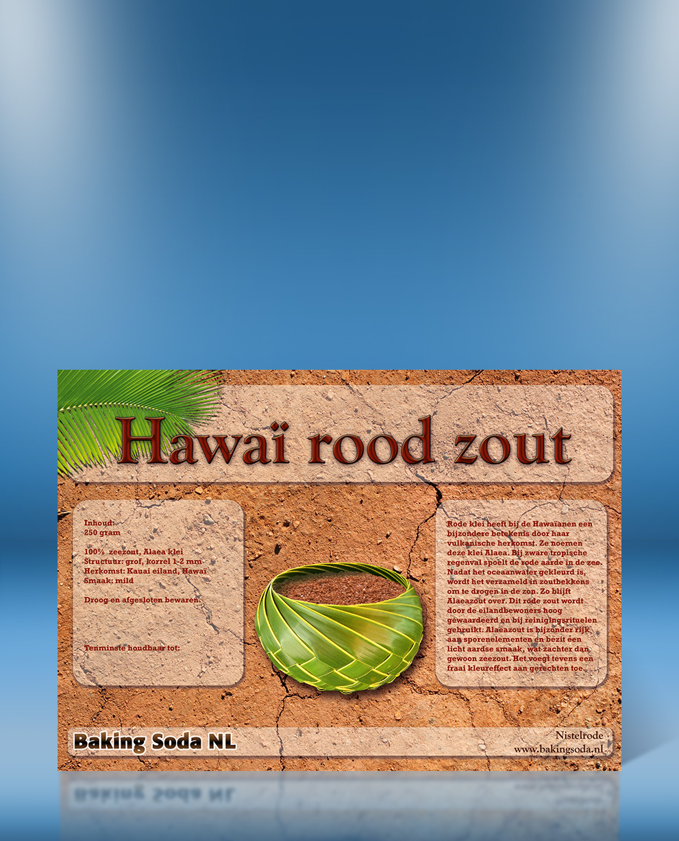 Hawaï Alaea rood zout - Baking NL