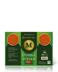 paprikapoeder 100gram Minerala Botanicals - Baking Soda NL