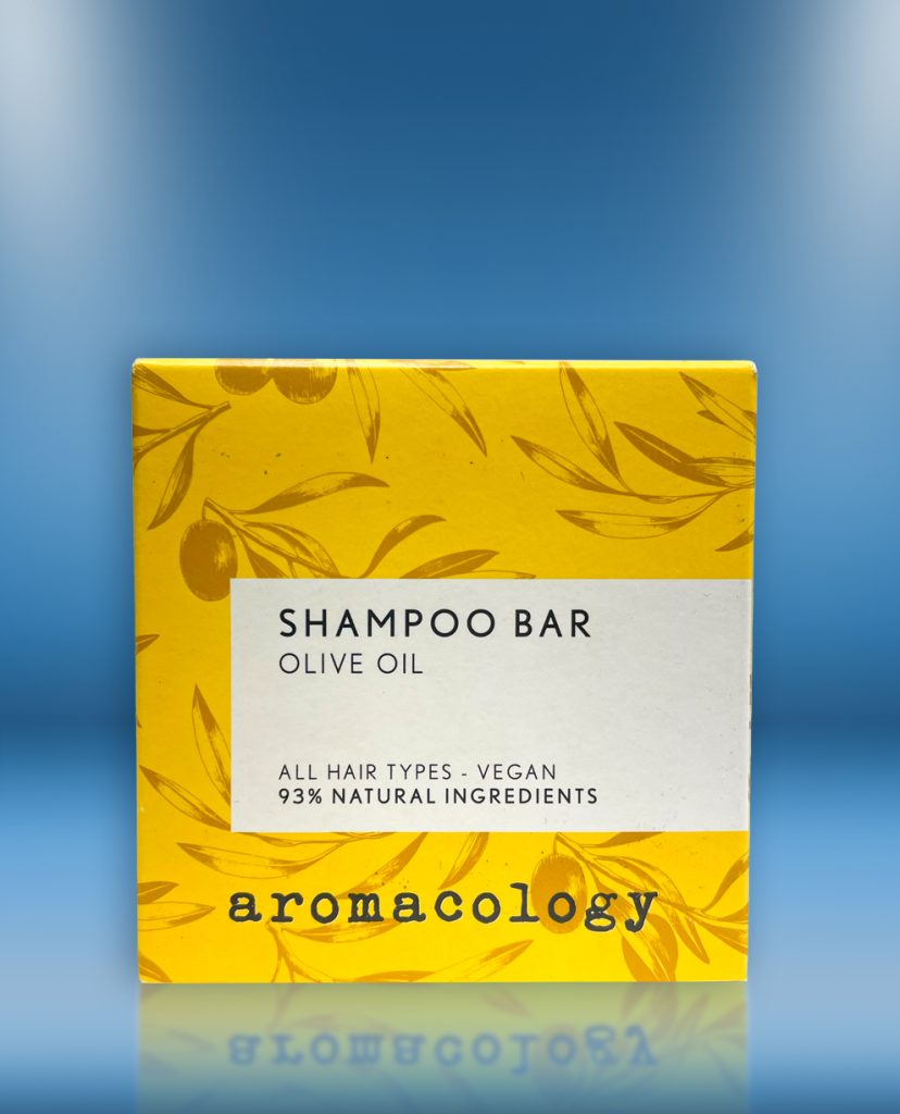 Shampoo Bar olijf, 80 gr Aromacology Baking Soda NL