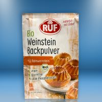 Wijnsteen bakpoeder 3x20gram RUF - Baking Soda NL