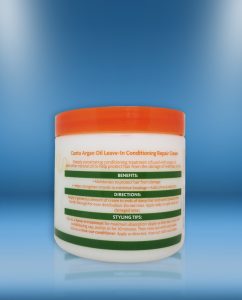 Shea-butter-ARGAN-OIL-Leave-in-conditioner-repair-cream-453gr-CANTU-achterzijde-BakingSodaNL