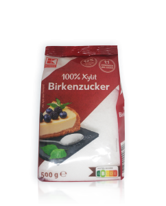 Xylitol-berkensuiker-Xylit-Birkenzucker-500gram-KCLASSIC-BakingSodaNL-voorzijde-bgtrans