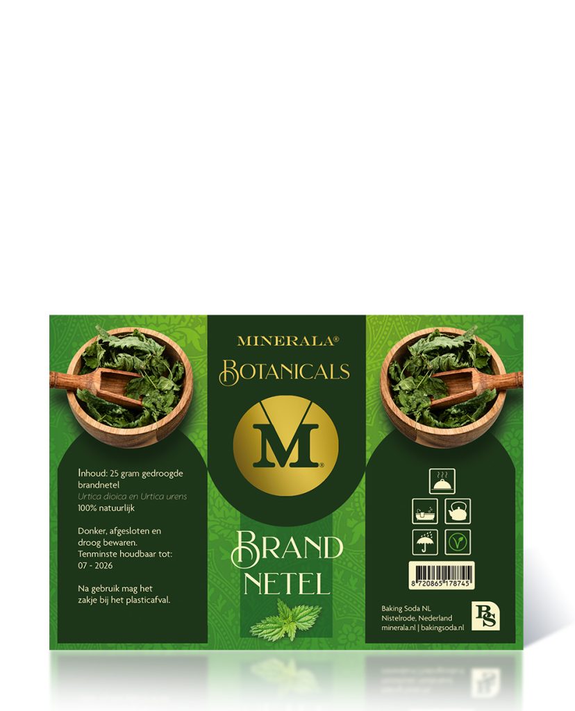 Brandnetelblad 50gram Minerala Botanicals - Baking Soda NL